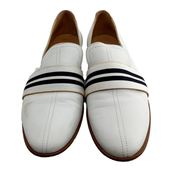 rag & bone White And Black Striped Loafer Size 39.5 EUC - Picture 2 of 13